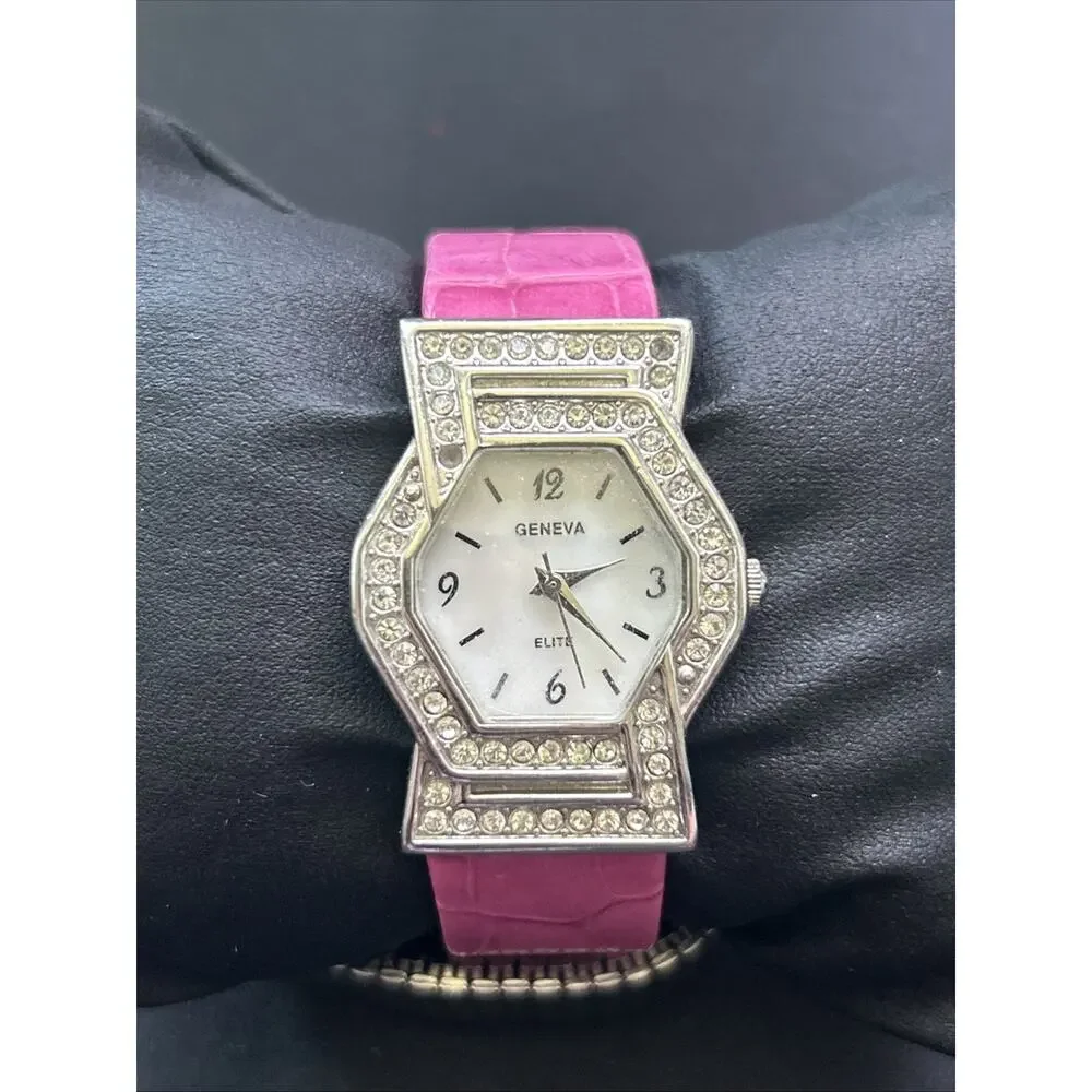 Geneva silver tone